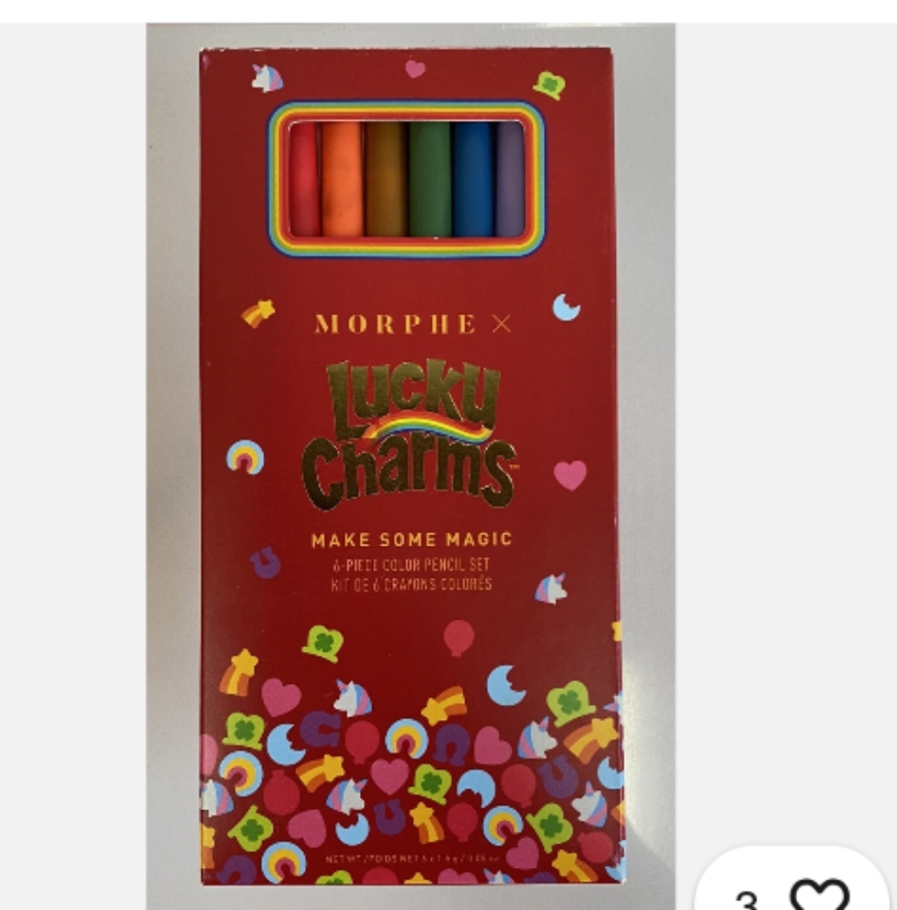 Morphe X Lucky Charms Lip And Eye Pencils New Limited Edition